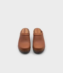 Athens studded clog mule