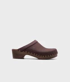 Athens studded clog mule