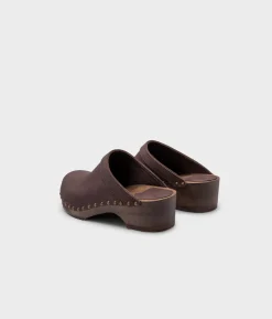 Athens studded clog mule