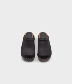 Athens studded clog mule