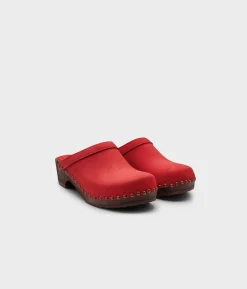 Athens studded clog mule