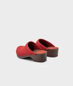 Athens studded clog mule