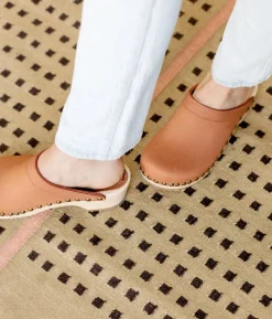 Athens studded clog mule