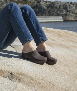 Austin minimalistic clog mule