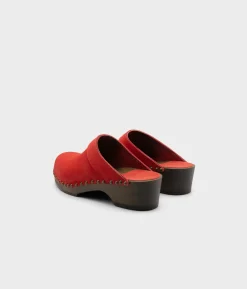 Bergen studded clog mule