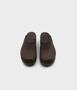 Bergen studded clog mule