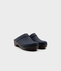 Bergen studded clog mule