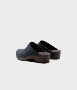 Bergen studded clog mule