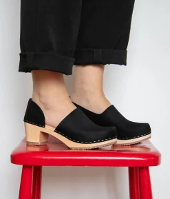 Brett closed-back clogs