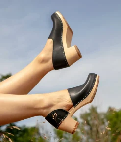 Brett closed-back clogs