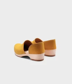 Brett low closed-back clogs