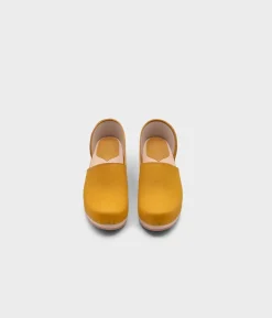 Brett low closed-back clogs