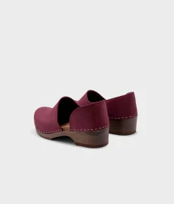 Brett low closed-back clogs