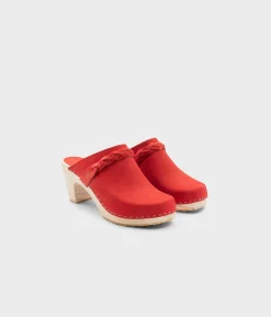 Cannes braided clog mule