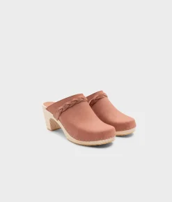 Cannes braided clog mule