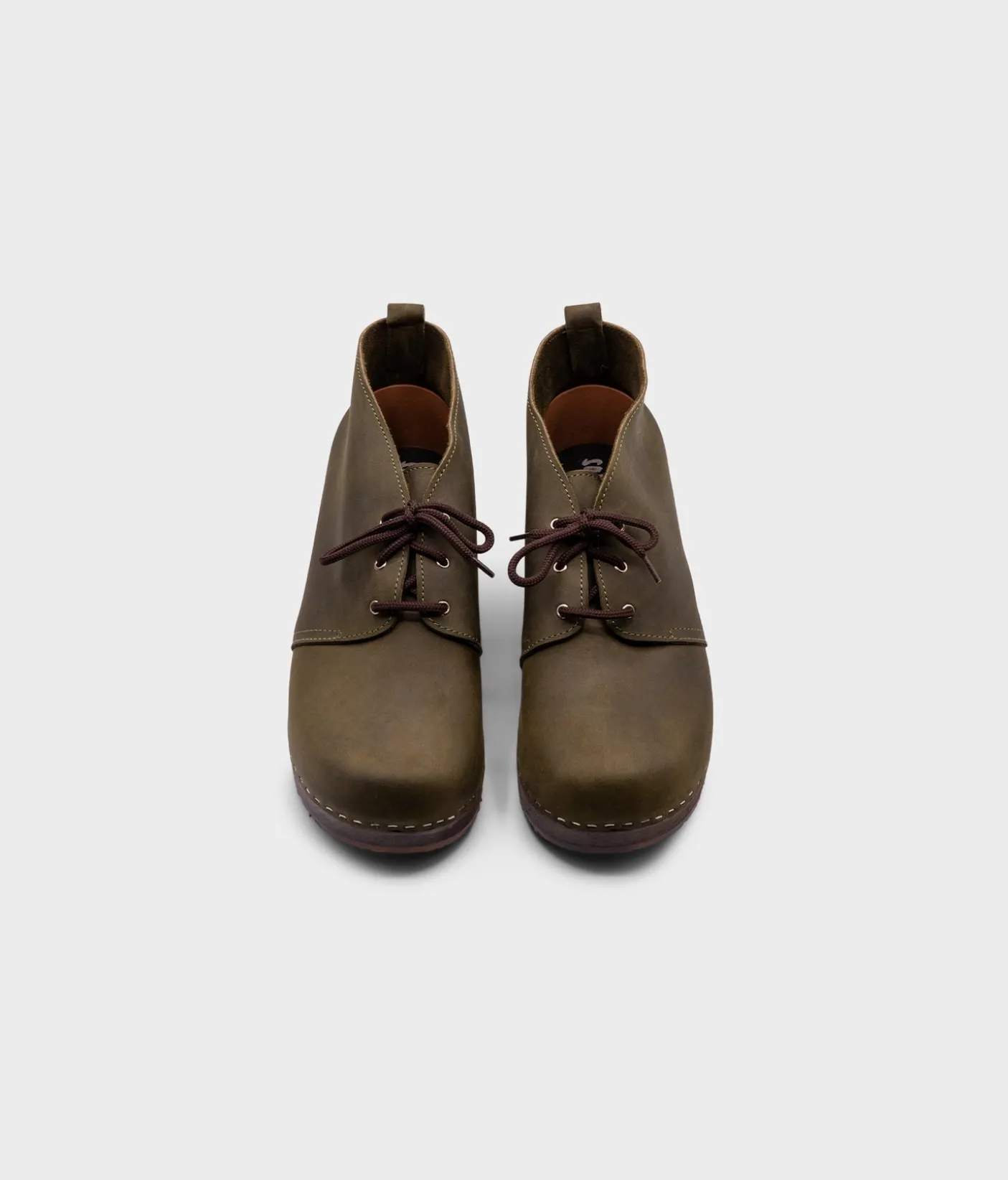 Chukka clog boots