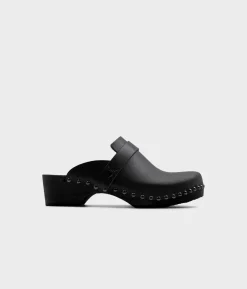 Florence studded clog mule