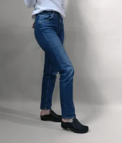 Florence studded clog mule