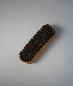 Horsehair shoe brush