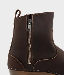 Manhattan low clog boots