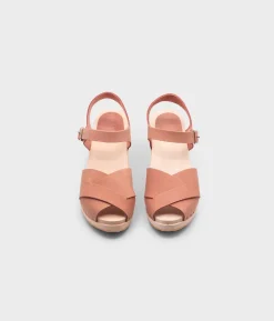 Monroe crossed clog sandal
