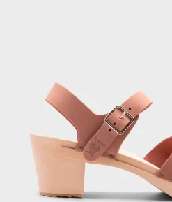 Monroe crossed clog sandal