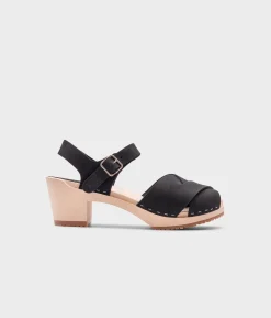 Monroe crossed clog sandal