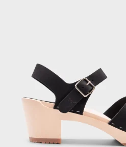 Monroe crossed clog sandal