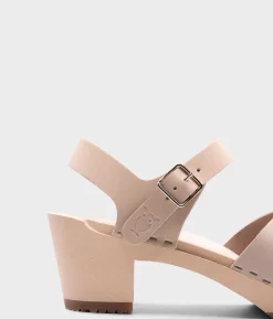 Monroe crossed clog sandal