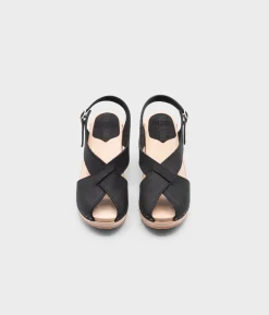 Morocco crossed clog sandal