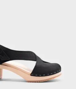 Morocco crossed clog sandal