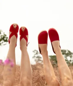 Morocco crossed clog sandal