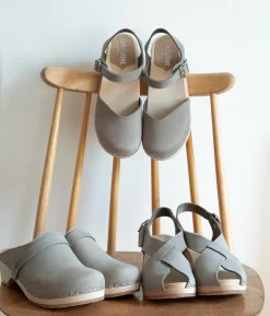 Morocco crossed clog sandal