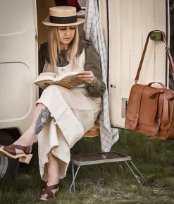 Morocco crossed clog sandal