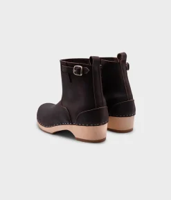 New York low clog boots