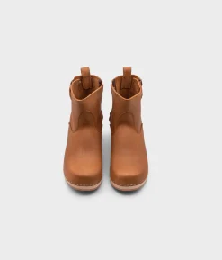 New York low clog boots