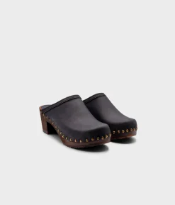Rome studded clog mule