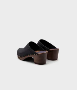 Rome studded clog mule
