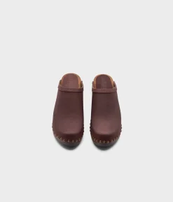 Rome studded clog mule