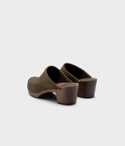 Rome studded clog mule