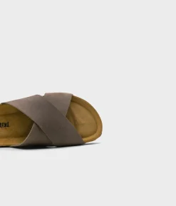 Soria criss-cross cork sandal