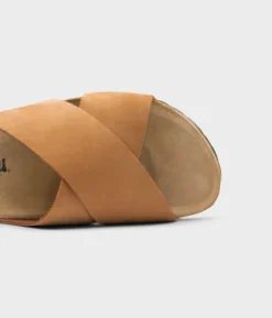 Soria criss-cross cork sandal