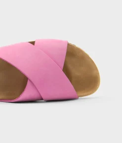 Soria criss-cross cork sandal