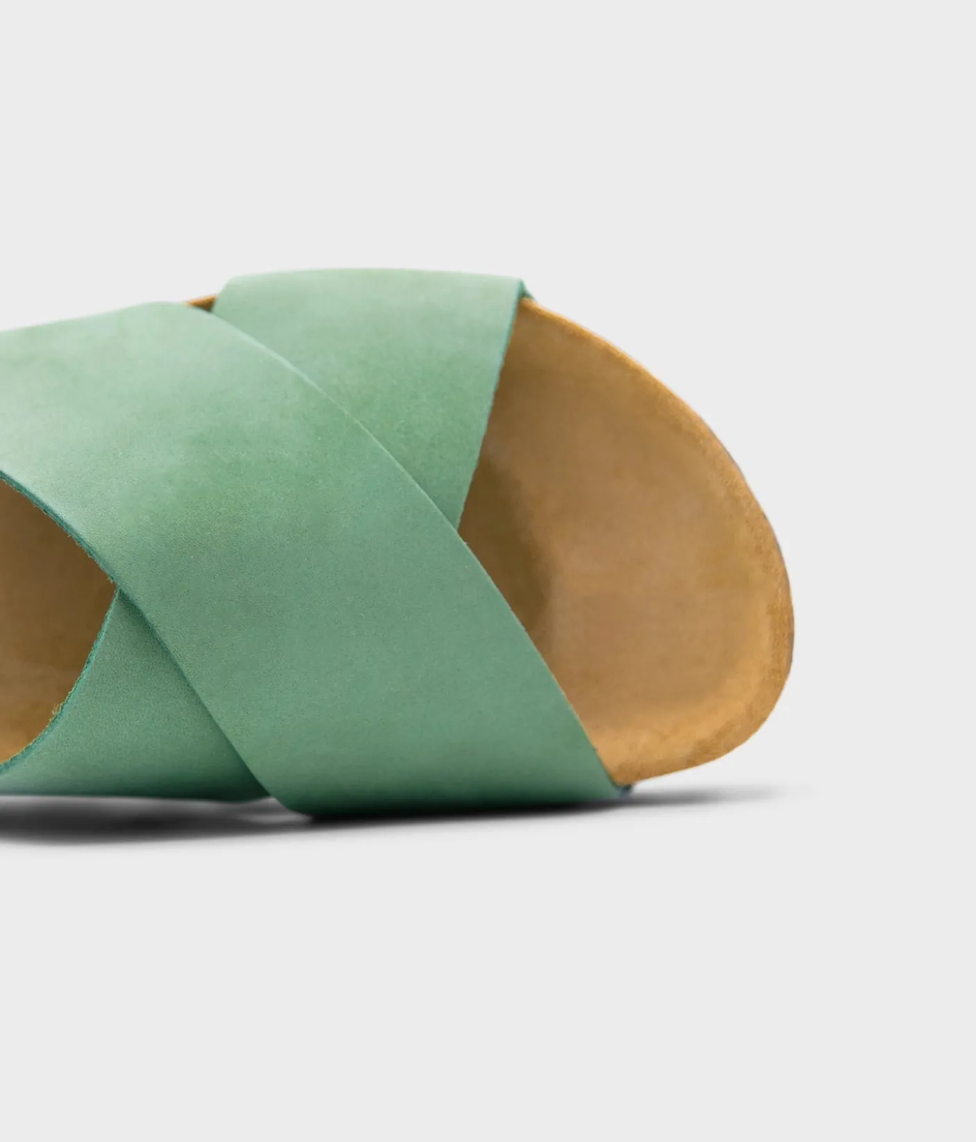 Soria criss-cross cork sandal