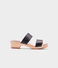 Stockholm low slip-in clog sandal