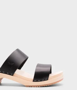 Stockholm low slip-in clog sandal