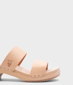 Stockholm low slip-in clog sandal
