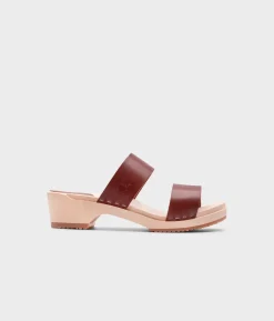 Stockholm low slip-in clog sandal