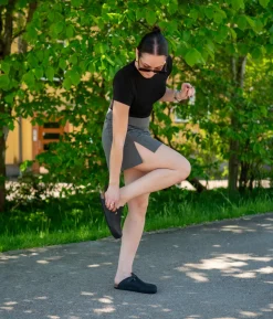 Toledo closed-toe cork sandal