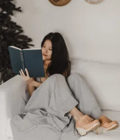 Venice fringed clog mule